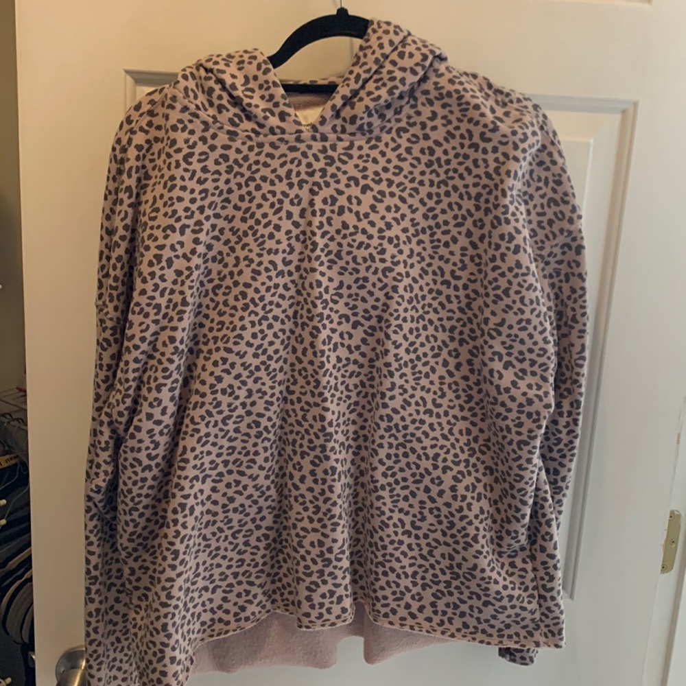 Leopard hoodie